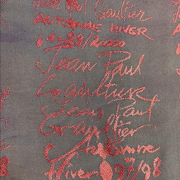 Jean Paul Gaultier Classique Wool Blend Blazer Sport Coat Jacket Pinstripe 10 - Picture 4 of 16